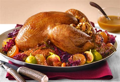 classic roast turkey with stuffing and gravy recipe