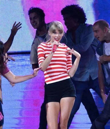 Taylor Swift Performs On Stage At The Billboard Awards