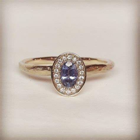 Light Blue Sapphire Engagement Ring Emenel Goudsmeden