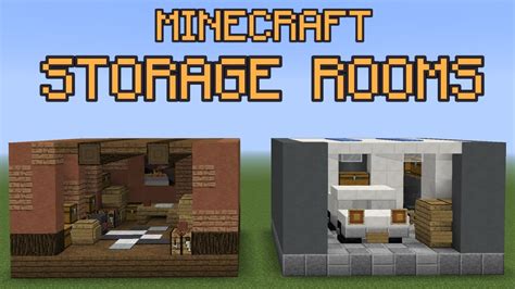If minecraft is a favorite game in your home, why not create a bigger experience of the game by designing a minecraft bedroom. Minecraft Storage Room Ideas! - YouTube