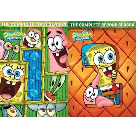 Spongebob Squarepants Season 1 And 2 Dvd