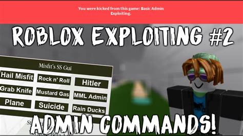 ROBLOX EXPLOITING 2 I Trolling Oders With Admin Commands YouTube