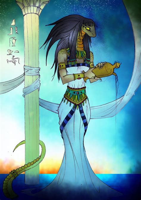 Kebechet By Hypernosis On DeviantArt Egyptian Goddess Egyptian Gods Egyptian