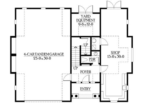 Plan 23066jd Cottage Like Garage With Living Space Above Garage To