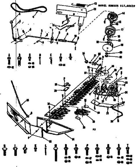 Ih 1100 Sickle Mower Parts Diagram