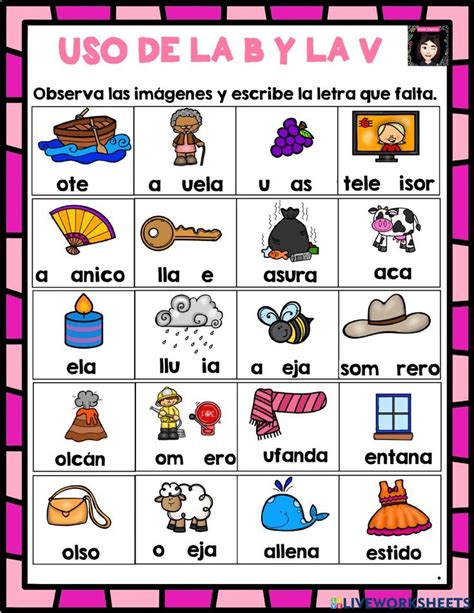 A Spanish Language Poster With Pictures And Words To Describe What Is