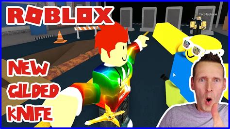 Roblox Assassin New Gilded Knife Youtube
