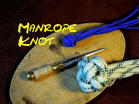 If you're familiar with paracord and paracord knots, then you're aware of how useful these can be. Manrope Knot - How to Tie | Knots, Paracord, Rope
