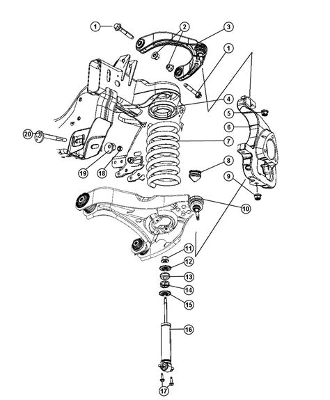 Dodge Ram 1500 Suspension Diagram