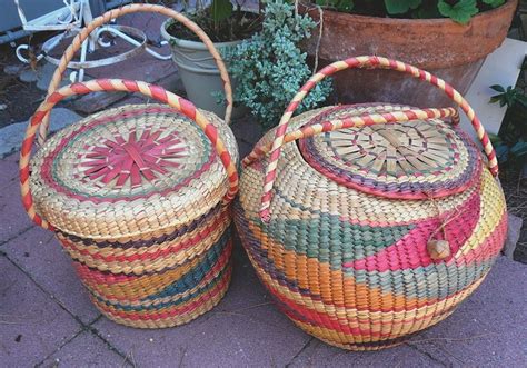 Old Mexican Baskets Mexican Baskets Basket Weaving Basket