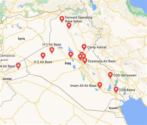 Us Military Bases In Iraq Operation Military Kids