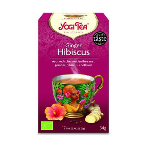 Yogi Tea Ginger Hibiscus Tea 17 Zakjes