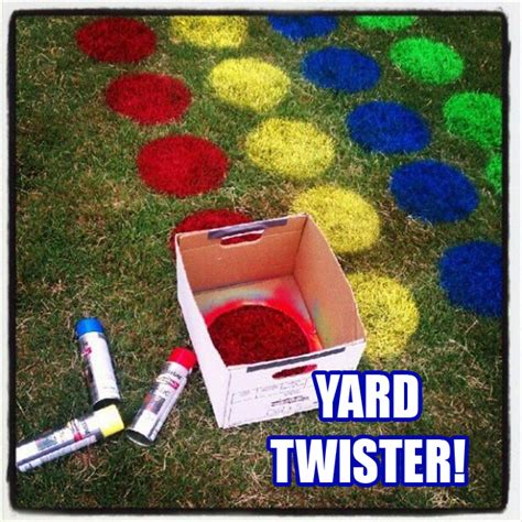 Back Yard Twister Fun Outdoor Games Dump A Day