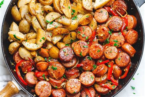 smoked sausage recipes with potatoes and peppers besto blog