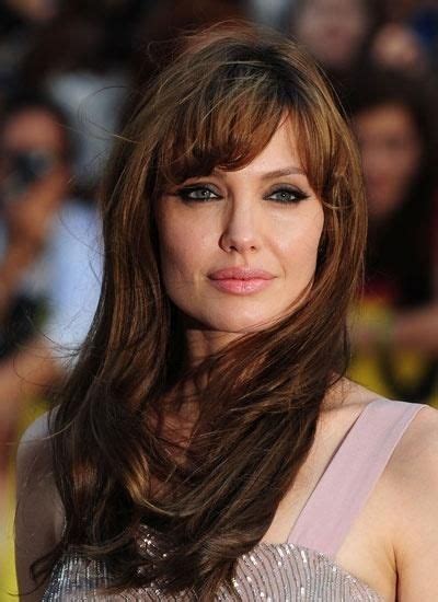 Angelina Jolie Bangs Pretty Hair Pretty Hairstyles Angelina Jolie