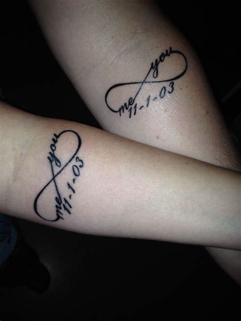 Pin By Amber Grover On Tattoo Ideas Infinity Couple Tattoos Infinity