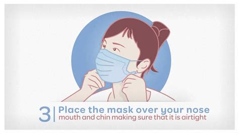 The face mask is a preventive measure, and its primary use is to help stop the spread of the coronavirus. How to wear a surgical mask? - YouTube