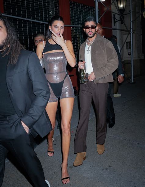 Kendall Jenner Goes Nearly Nude In A See Through Bodysuit And Black Thong For Met Gala
