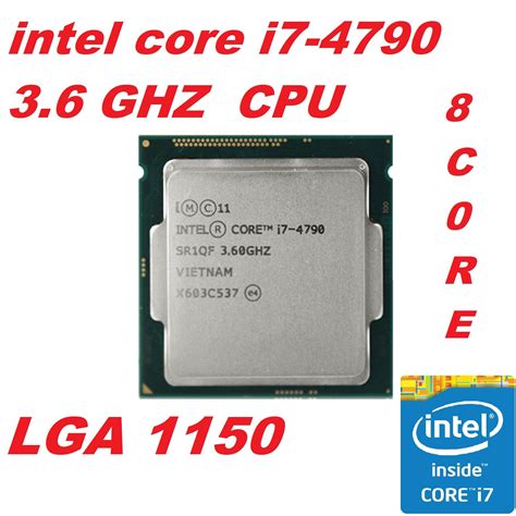 Intel Core I7 4790 360ghz