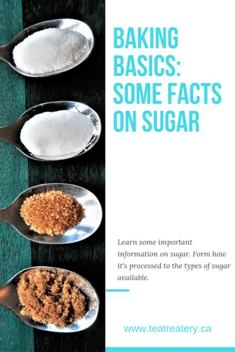 Baking Basics Some Facts About Sugar Teatreatery