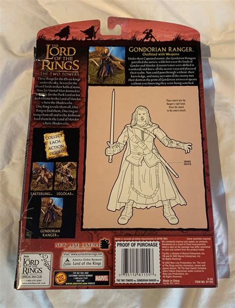 Toy Biz Lord Of The Rings The Two Towers Gondorian Rang