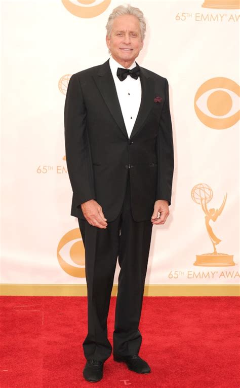 Michael Douglas From 2013 Emmys Red Carpet Arrivals E News
