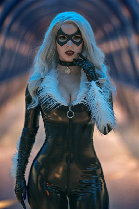 Marvels Black Cat Cosplay By Enjinight Cosplaygirls