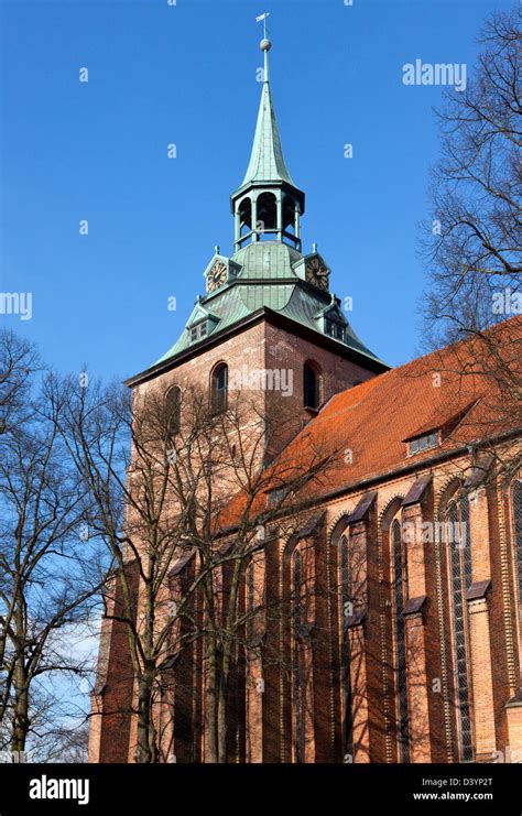 Michaeliskirche Lüneburg Bell Tower Of Gothic Church St Michaelis At