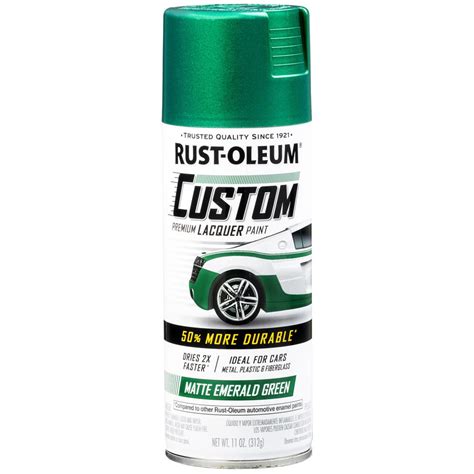 Which is why i decided to spray paint my boring beige patio table and chairs as part of my deck makeover.learning how to paint outdoor metal furniture has definitely had a big impact on my outdoor decor. Rust-Oleum Automotive 11 oz. Matte Emerald Green Custom ...