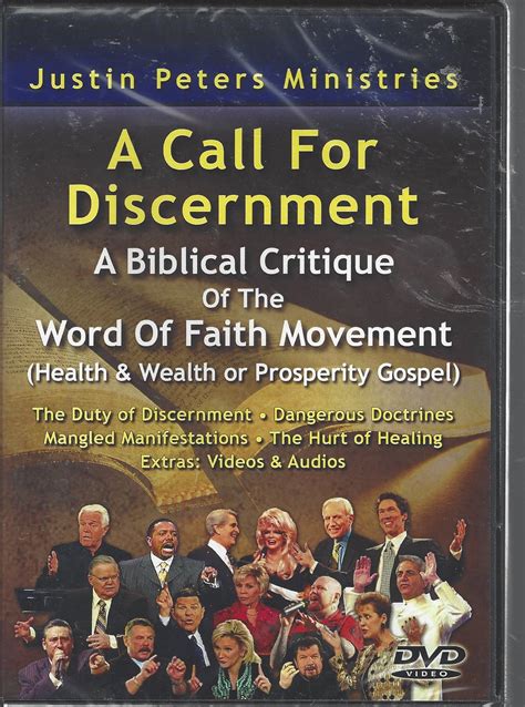 A Call For Discernment A Biblical Critique Of The Word Of Faith