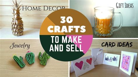 25 diy crafts to make and sell ideas for profit creative diys youtube