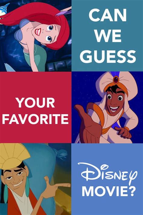 Can We Guess Your Favorite Disney Movie With Just One Question Disney
