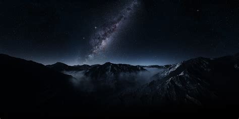 4547788 Mountains Dark Landscape Long Exposure Milky Way Galaxy
