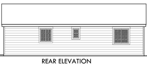 Stunning Elevation View Of 10140 Adu Small House Plan