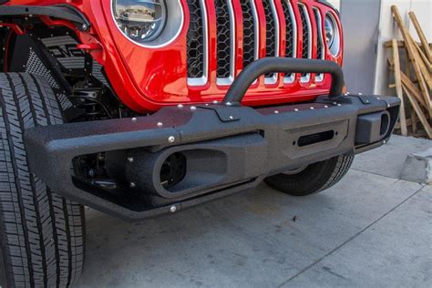 Jeep Wrangler Jl And Gladiator Jt Modular Front Bumper With Bull Bar