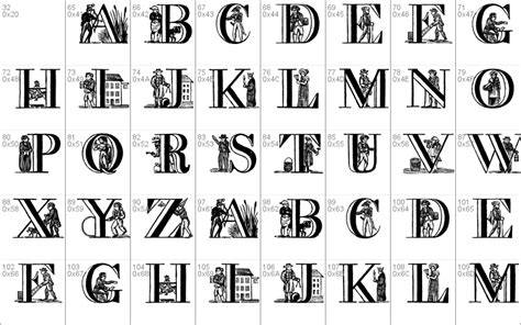 Picture Alphabet Windows Font Free For Personal Commercial