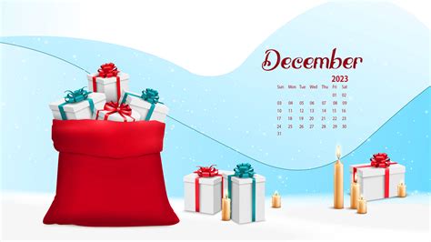 December 2023 Calendar Wallpaper Tubewp