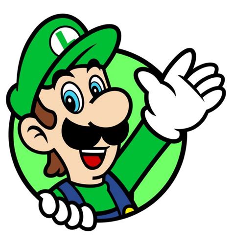 Super Mario Luigi Icon 2d By Joshuat1306 On Deviantart ルイージ イラスト