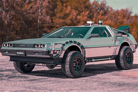 The Iconic Delorean Dmc 12 Car Gets Resurrected As An Off Roading Mean