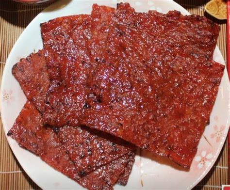 Pork Dried Meat 猪肉干 （500g 德記肉亁行 Tuckkee