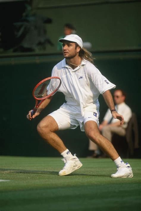 Andre Agassisure Miss Him Tennis Champion Andre Agassi Tennis