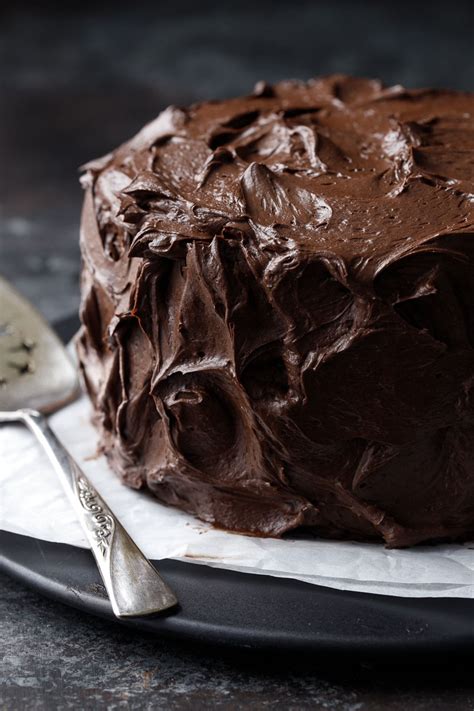 Ultimate Chocolate Cake With Fudge Frosting Love And Olive Oil