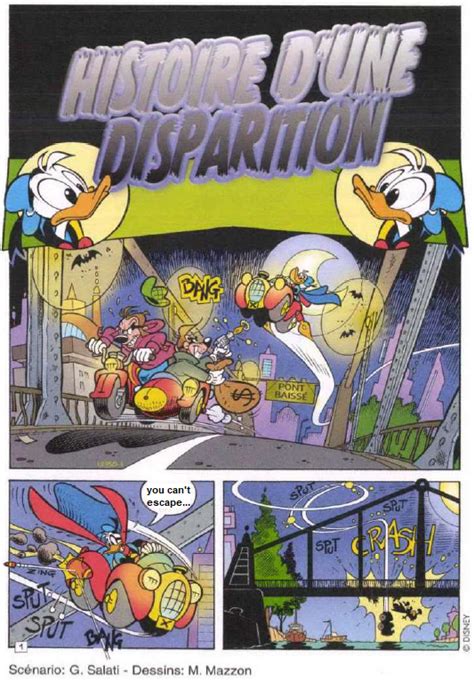 Your One Stop Shop For Bad Comic Translations Scanlation Paperinik And The Other Donald Duck