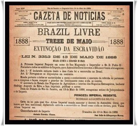 This page is based on a wikipedia article written by. 13 de Maio Abolição da Escravatura