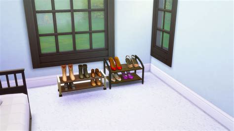 Conversion Of Sims 3 Shoe Rack To Sims 4 By Bethsims4love Sims Sims