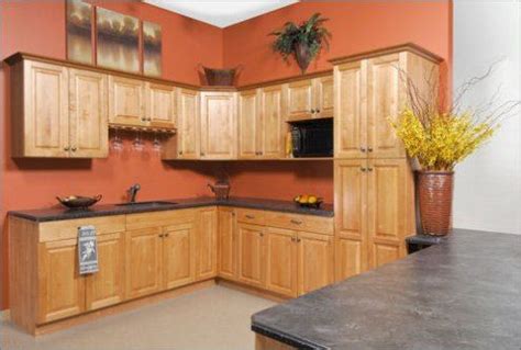Because of this, maple cabinets work in a variety of decorating styles. paint colors for kitchens with maple cabinets | Orange ...