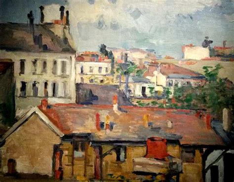 Paul Cézanne Les Toits De Paris 1876 Le Journal Des Peintres