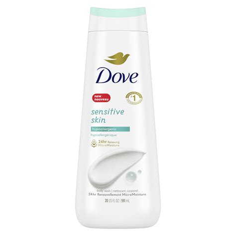 Sensitive Skin Hypoallergenic Body Wash Dove