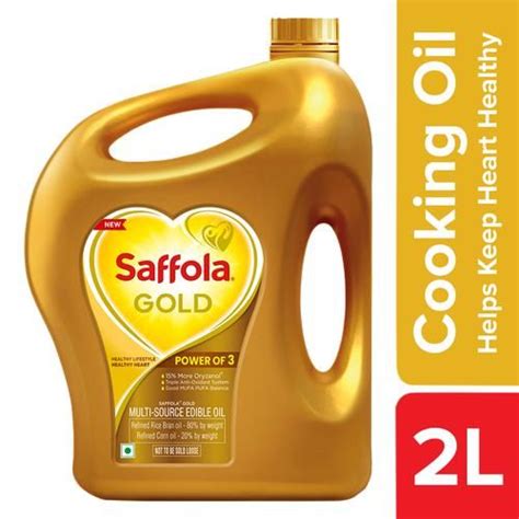 Buy Saffola Gold Refined Cooking Oil Blend Of Rice Bran And Corn Oil