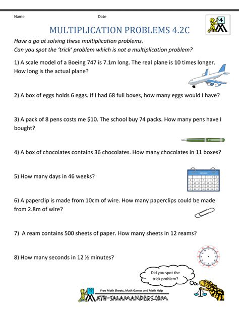 Maybe you would like to learn more about one of these? Multiplying And Dividing By 10 100 And 1000 Word Problems ...